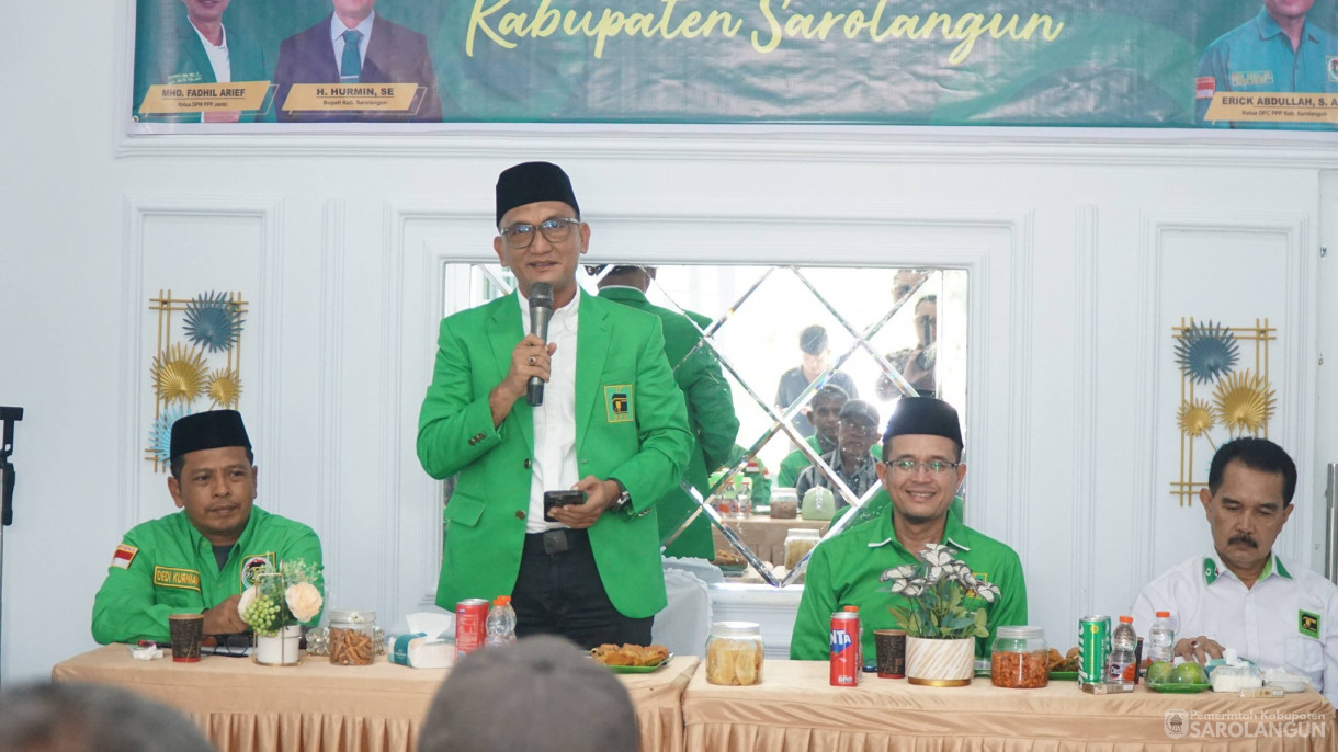 26 Maret 2026 Bupati Sarolangun Membuka Mukercab I&nbsp; Persiapan Musyawarah Cabang DPC PPP Kabupaten Sarolangun
