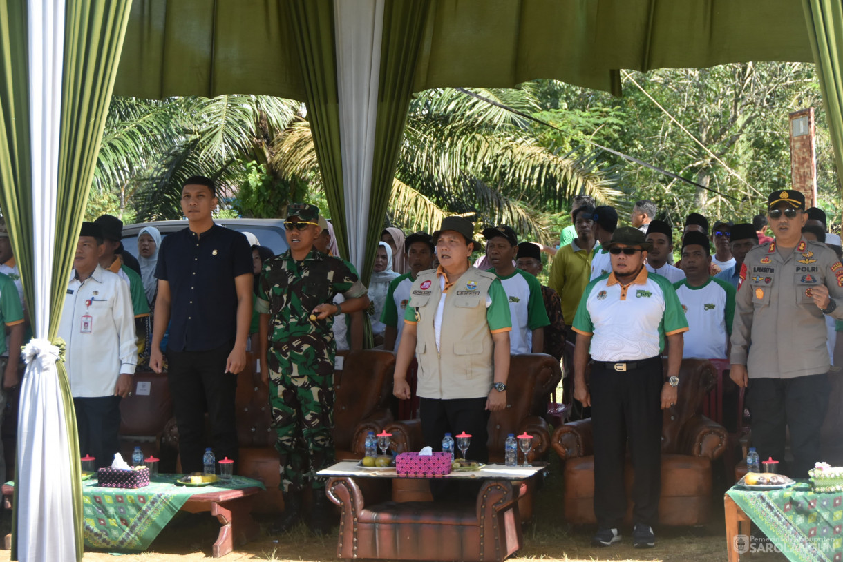 12 Juni 2024 -  Hari Lingkungan Hidup Sedunia Dengan Tema Penyelesaian Krisis Iklim Dengan Inovasi Dan Prinsip Keadilan Di Desa Monti Kecamatan Limun Dan Penebaran Beni