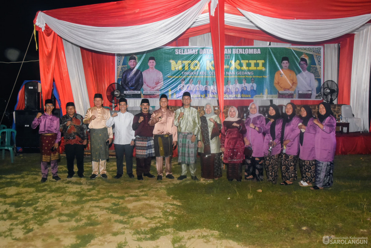 7 Mei 2025 - Pembukaan MTQ Ke XIII Tingkat Cermin Nan Gedang Tahun 2025&nbsp;