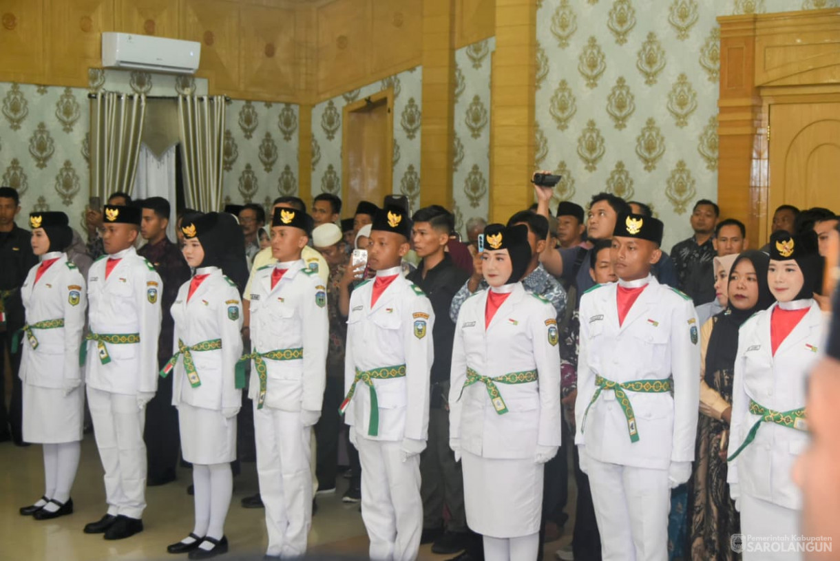 15 Agustus 2025 -&nbsp;Pengukuhan Paskibraka Kabupaten Sarolangun
