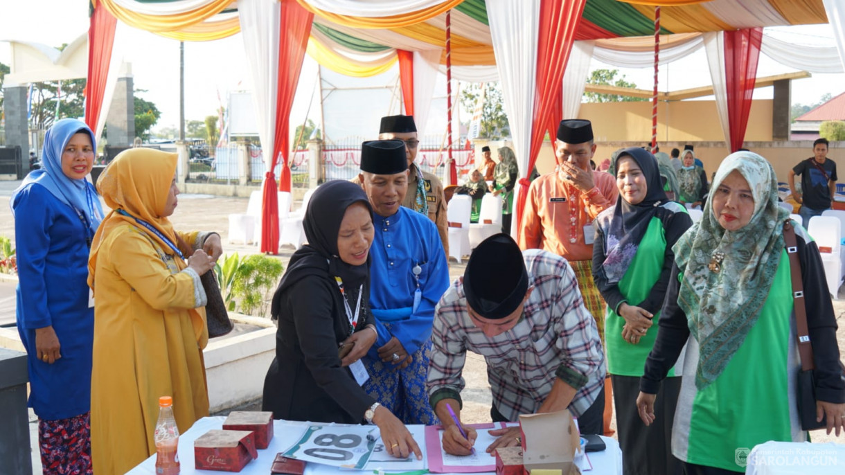 Kafilah MTQ Kabupaten Merangin Tiba di Kabupaten Sarolangun