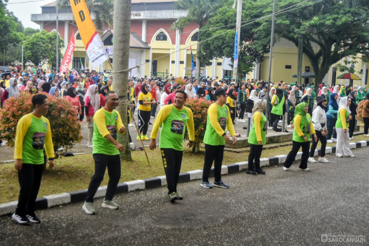 9 September 2025&nbsp; Senam Massal Dalam Rangka Memperingati Hari Olahraga Nasional Tahun 2025 di Sarolangun Sport Center