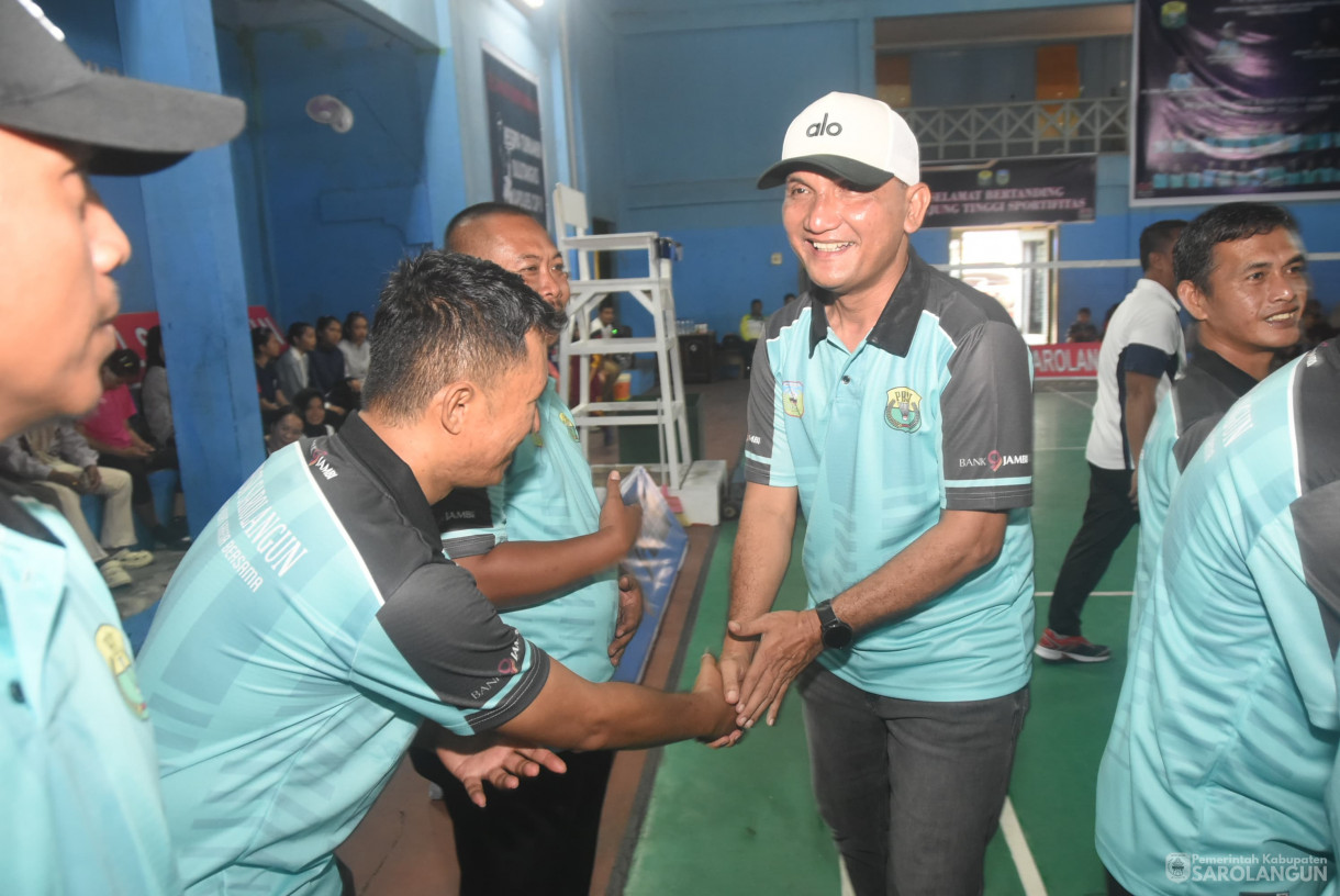 26 Juli 2025 - Pembukaan Turnamen PBSI Cup Tahun 2025 dan Pengukuhan Pengurus PBSI Sarolangun di Hall Pemda Sarolangun