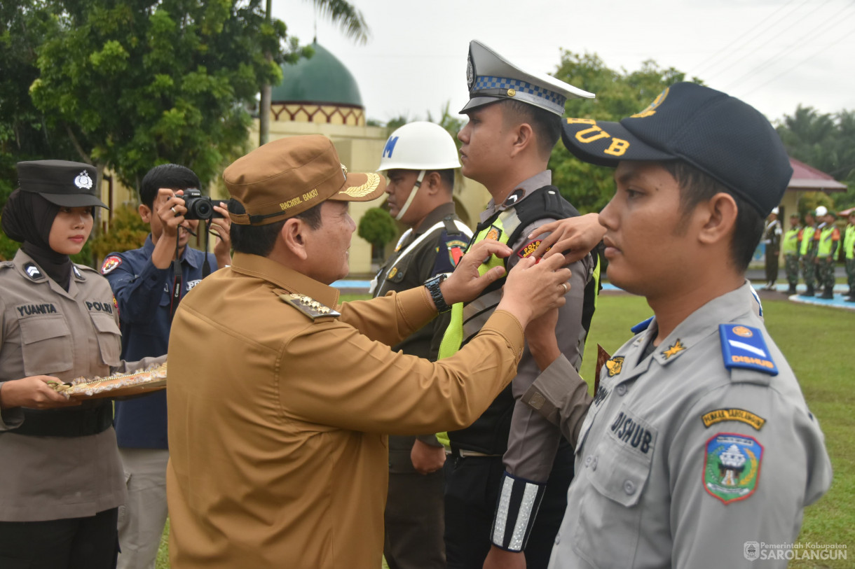 21 Desember 2023 - Apel Gelar Pasukan Operasi Kepolisian Terpusat Lilin 2023 Dalam Rangka Pengamanan Natal Tahun 2023 Dan Tahun Baru 2024