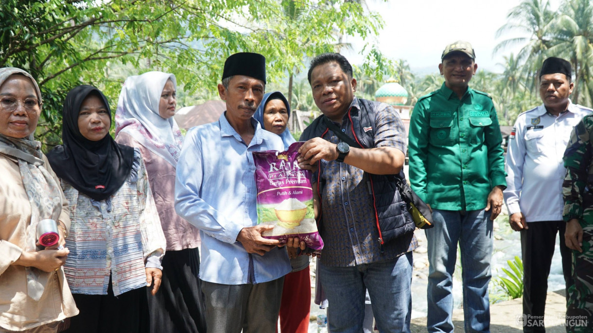 9 Mei 2026 Penyerahan Bantuan Korban Terdampak Banjir di Desa Simpang Narso dan&nbsp; Desa Muara Air Dua&nbsp; Kecamatan Batang Asai