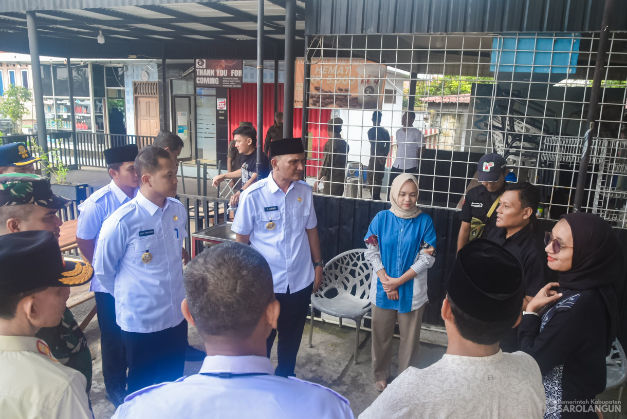 26 Maret 2025 -&nbsp;Sidak Pasar Menjelang Hari Raya Idul Fitri di Pasar Atas Sarolangun