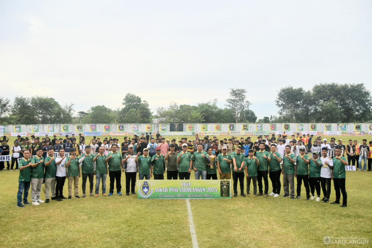 5 Juli 2025 - Bupati Sarolangun Hurmin Buka Liga Askab PSSI Sarolangun Ke IV Tahun 2025 Sekaligus Perebutan Piala Kapolres Cup Pertama&nbsp;