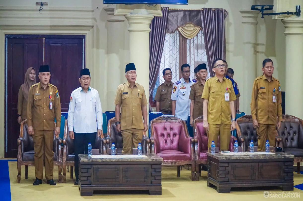 22 Juni 2026 Rapat Paripurna Tingkat I Tahap I Penyampaian Rancangan Peraturan Daerah Pertanggungjawaban Pelaksanaan APBD Kabupaten Sarolangun Tahun Anggaran 2025