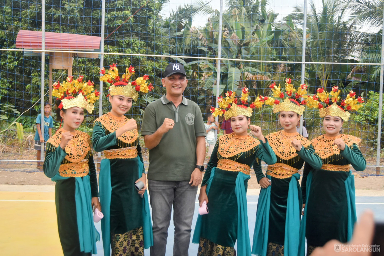 26 Juli 2025 - Pembukaan Turnamen Semi Open Voly di Lapangan Moneng Janggut Desa Sepintun