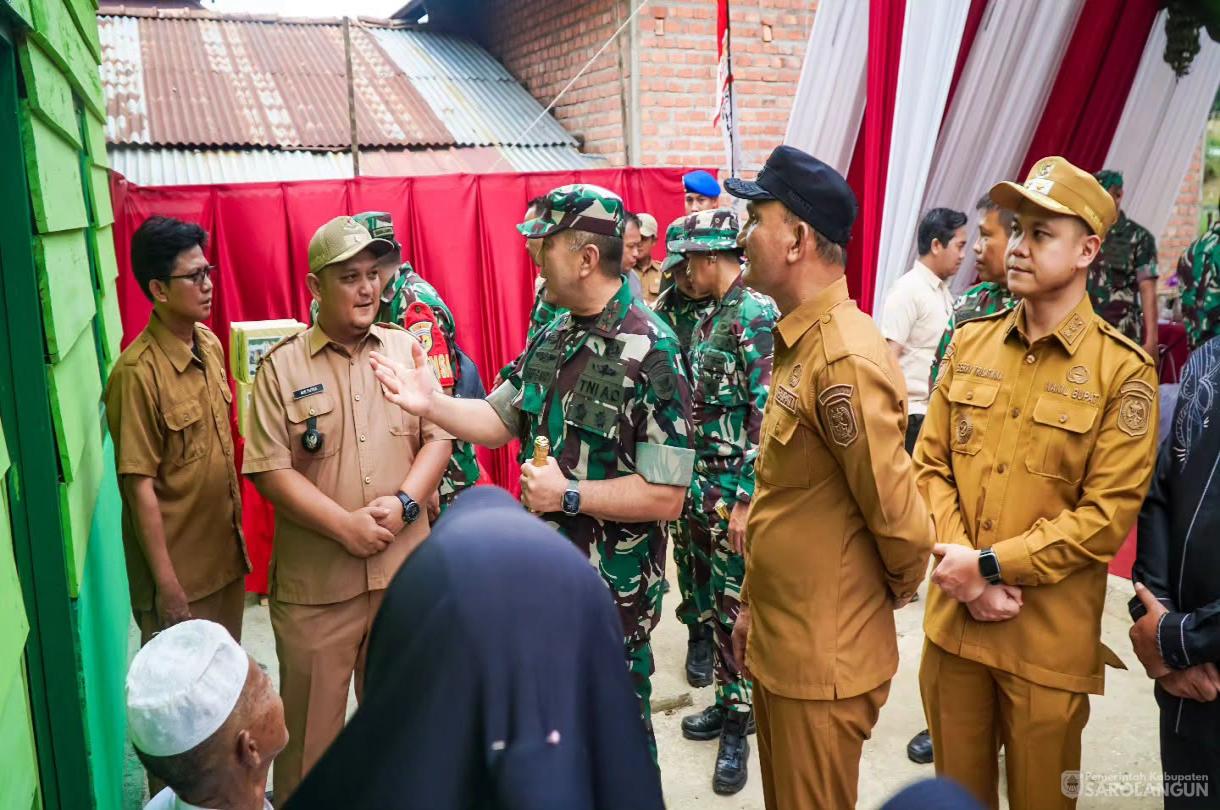27 Juli 2026 Pemberian Paket Sembako dan Peninjauan&nbsp; Program Renovasi Rumah Tidak Layak Huni Bapak di Desa Lubuk Sayak Kecamatan Pelawan