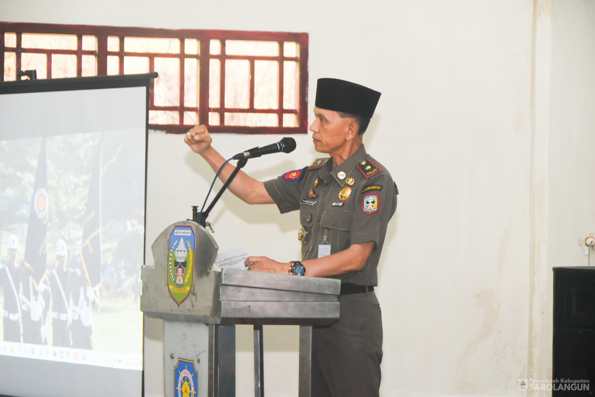30 April 2025 - Syukuran HUT Satpol PP Ke 75 Tahun dan Satlinmas ke 63