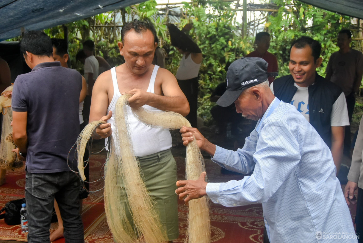 9 Agustus 2025 - Persiapan dan Pembukaan Panen Lubuk Larangan di Desa Bathin Pengambang