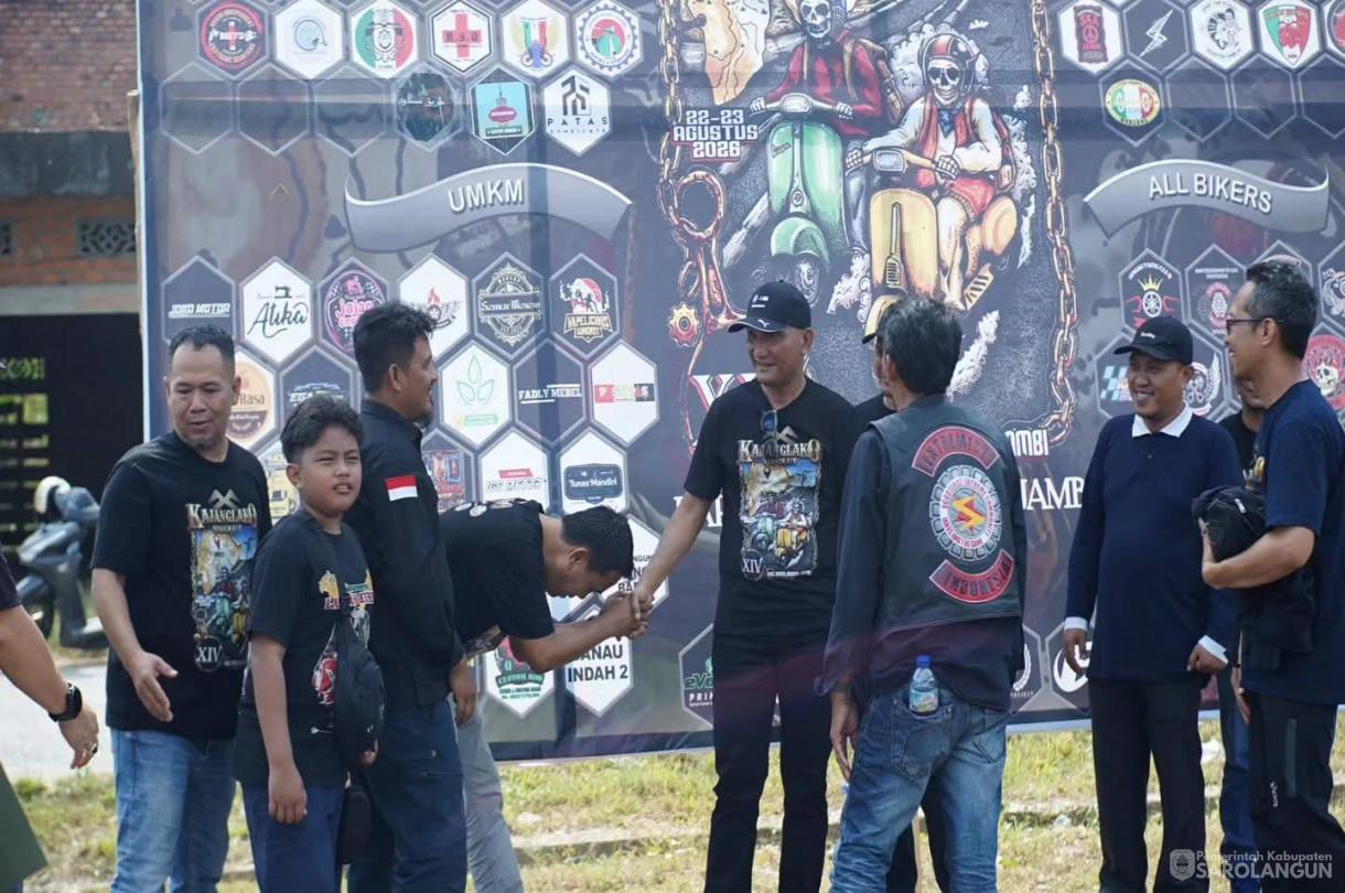 23 Agustus 2026 Salam Satu Vespa Sejuta Saudara Kajanglako Ke XIV di Singkut
