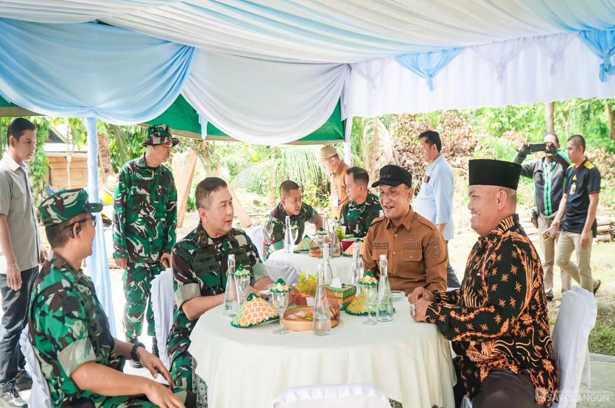 27 Juli 2026 Peninjauan Rehabilitasi Jembatan Gantung Desa Teluk Rendah Kecamatan Cermin Nan Gedang