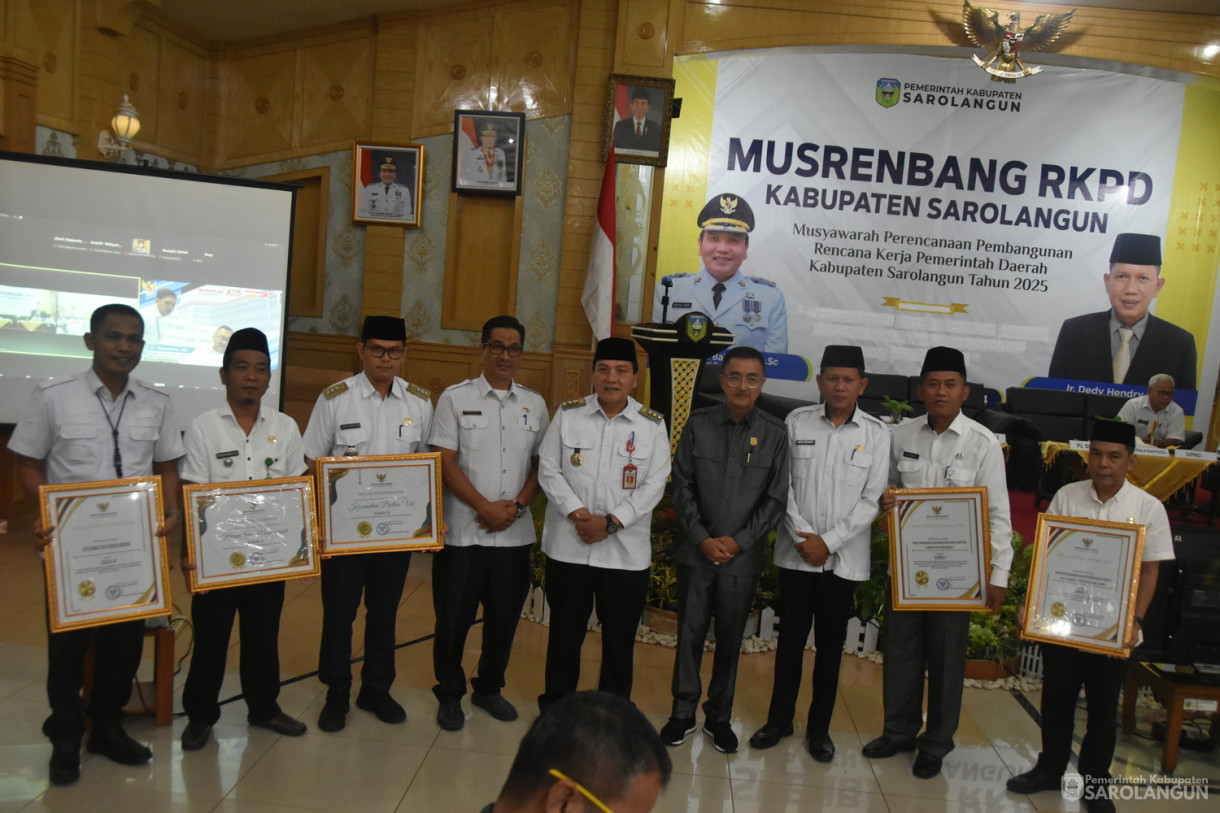 20 Maret 2024 - Musrenbang RKPD Kabupaten Sarolangun Di Ruang Aula Utama Kantor Bupati Sarolangun