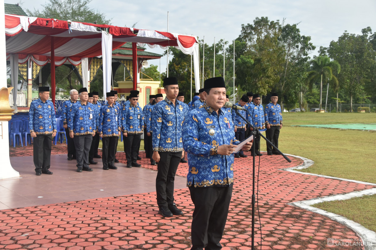 17 April 2024 - Apel Gabungan Dan Halal Bi Halal Di Lapangan Gunung Kembang Sarolangun