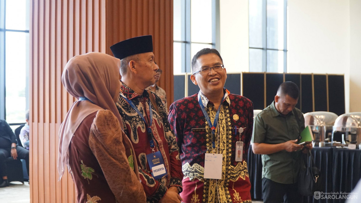 25 April 2026 Sekretaris Daerah Kabupaten Sarolangun Menghadiri Forum Diskusi pada Acara Apresiasi Pemerintah Daerah Berprestasi 2026 di Wyndham Hotel Palembang