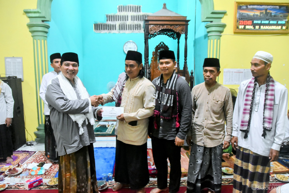 21 Maret 2024 - Safari Ramadhan Di Masjid Baitul Mukmin Desa Teluk Mancur Kecamatan Bathin VIII