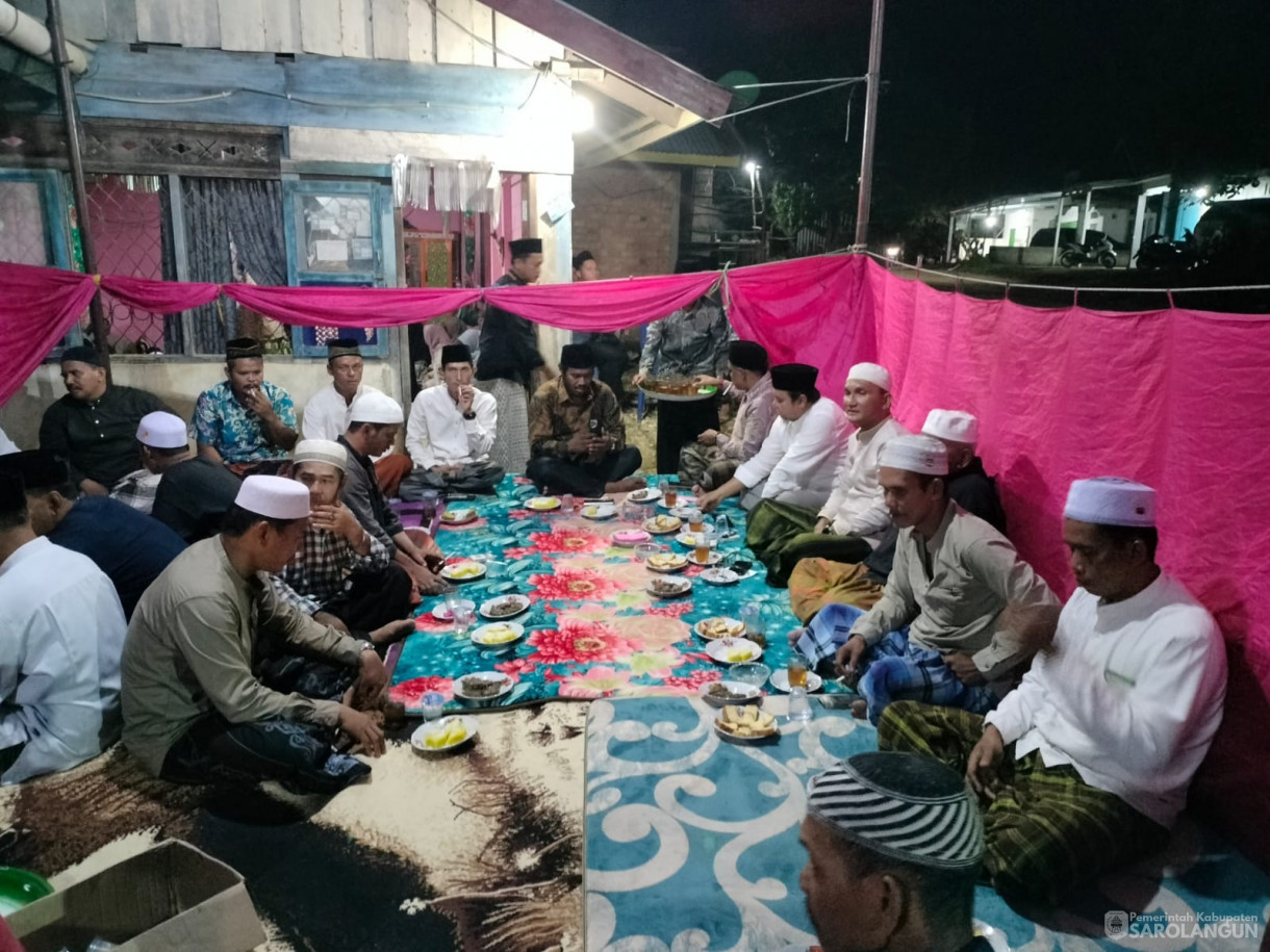 13 Juni 2025 - Bupati Menghadiri Undangan Sedekah 2 kali Nujuh Di Desa Mensao Kecamatan Limun
