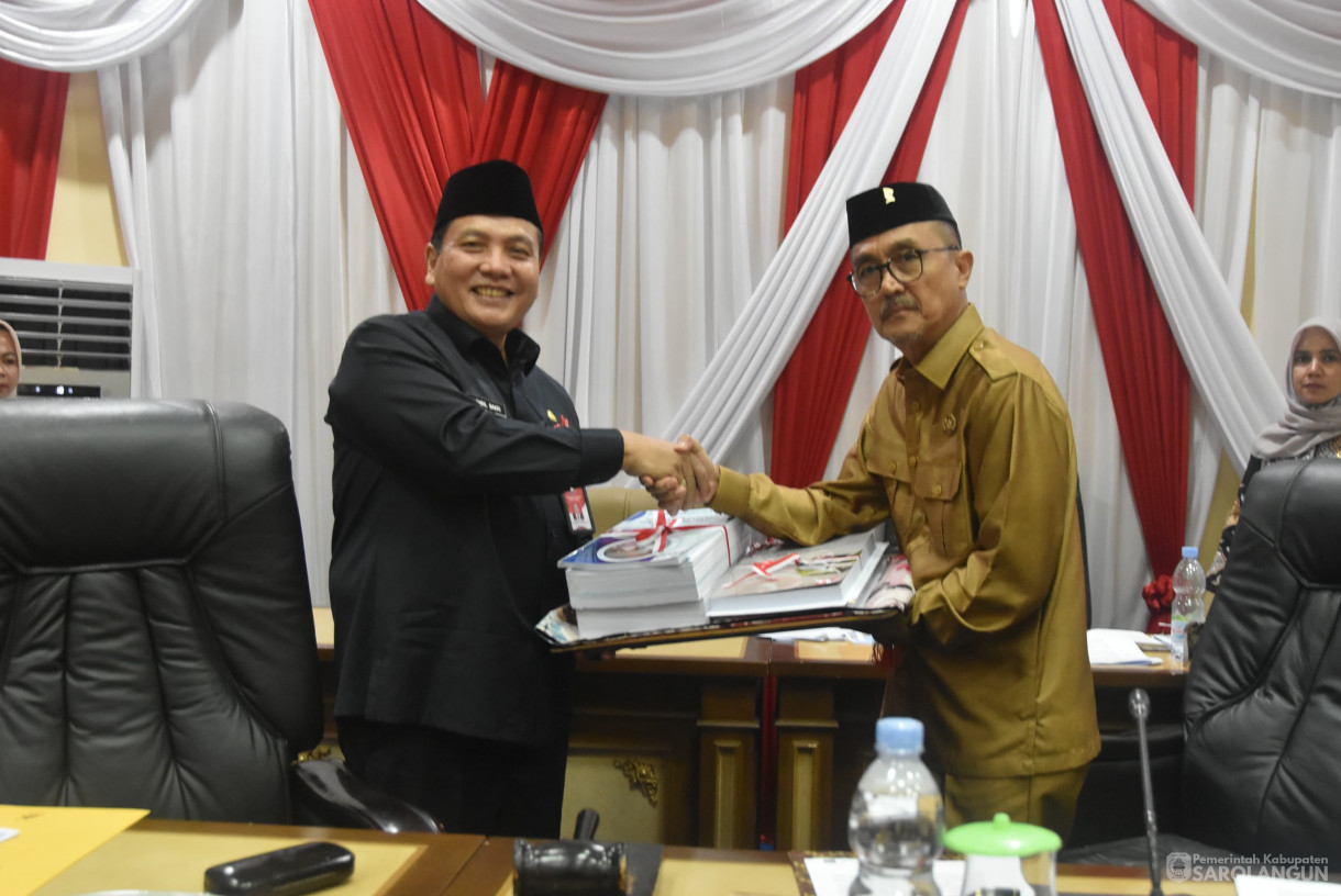 15 Agustus 2024 - Rapat Paripurna Tingkat I Tahap I, Bertempat di Gedung DPRD Kabupaten Sarolangun