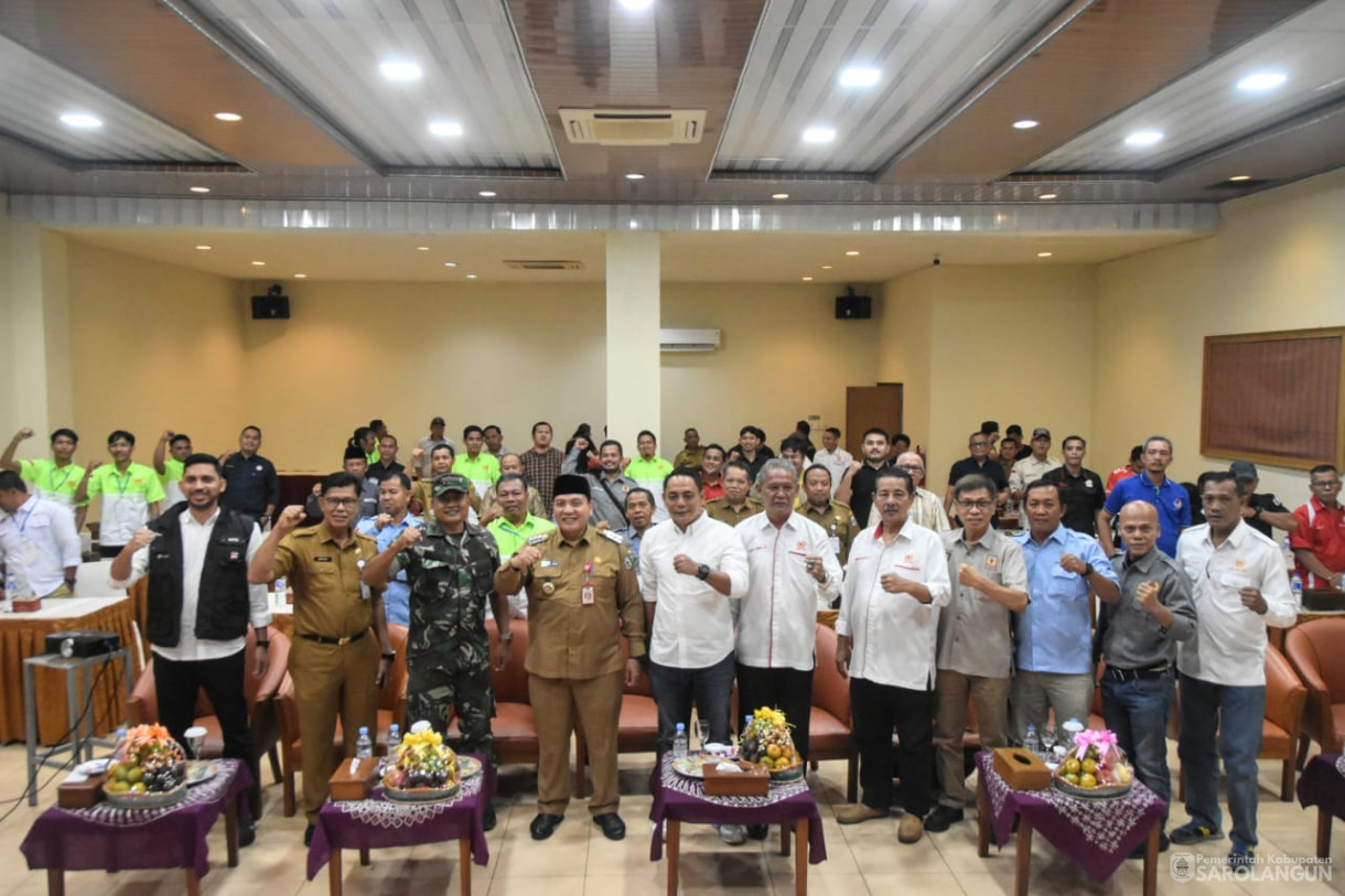 18 Desember 2023 - Musyawarah Olahraga Kabupaten Di Aula Hotel Abadi Sarolangun