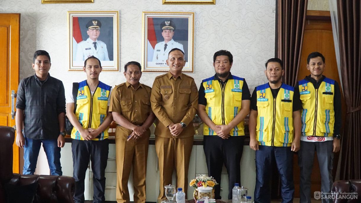 14 April 2026 Audiensi Kepala Balai Wilayah Sungai VI Jambi dengan Bupati Sarolangun terkait Pekerjaan Konstruksi dan Sosialisasi Lanjutan Irigasi D.I. Batang Asai