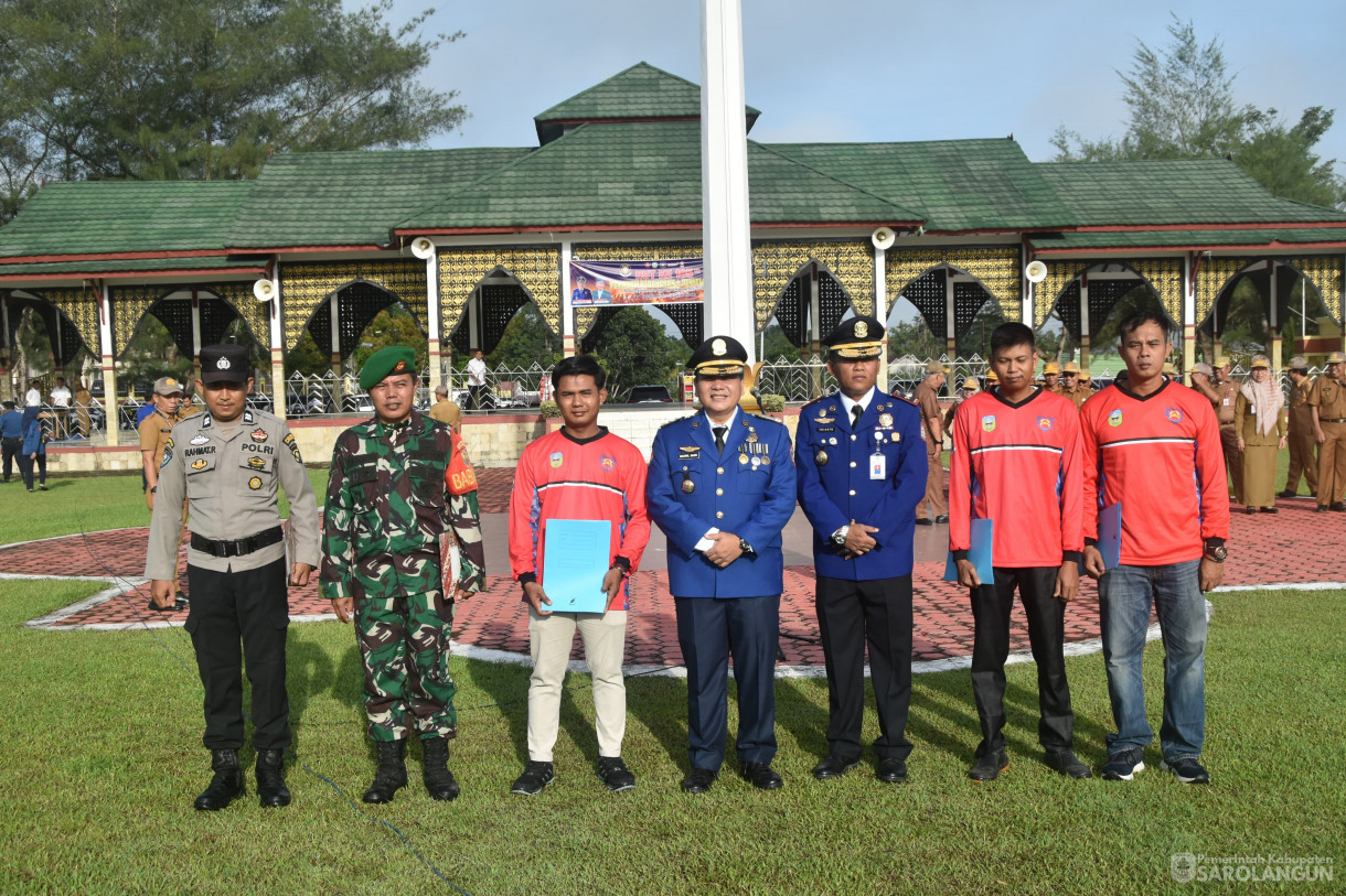 4 Maret 2024 - Upacara Peringatan HUT Pemadam Kebakaran dan Penyelamatan Ke 105 Di Lapangan Gunung Kembang Sarolangun