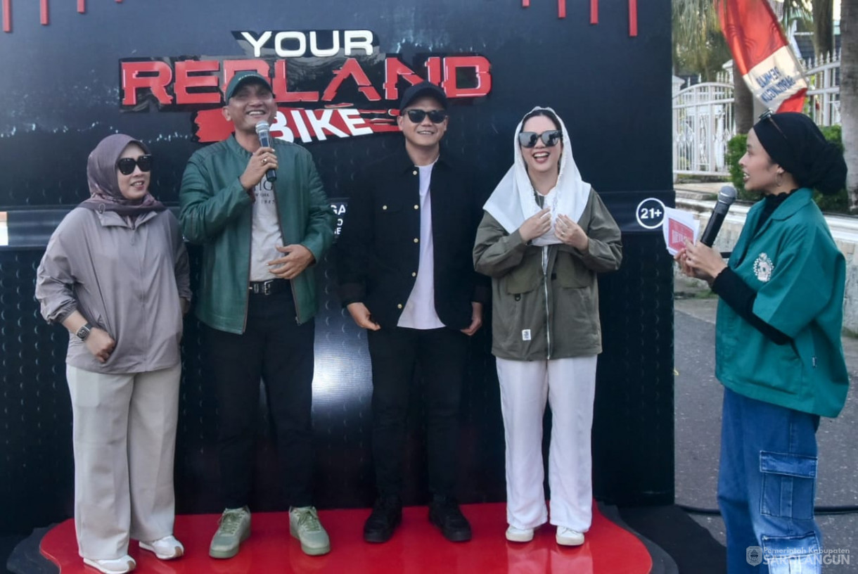 22 Juni 2025 -&nbsp;Deklarasi Anti Narkoba, Bupati dan Wakil Bupati Sarolangun Hurmin dan Gerry Trisatwika Riding Ridevolution Bersama JBI Siginjai Squad&nbsp;&nbsp;
