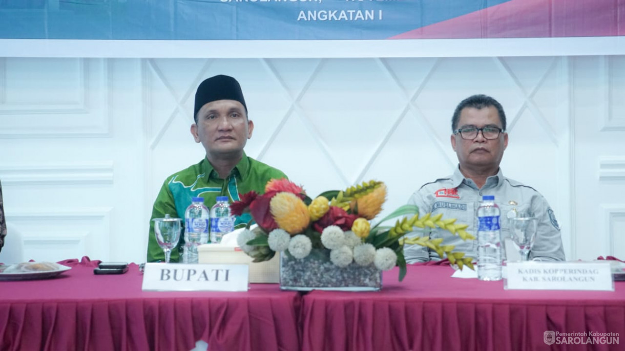 27 November 2025 Pembukaan Pelatihan Dalam Rangka Peningkatan SDM Pengurus Koperasi Merah Putih Desa dan Kelurahan