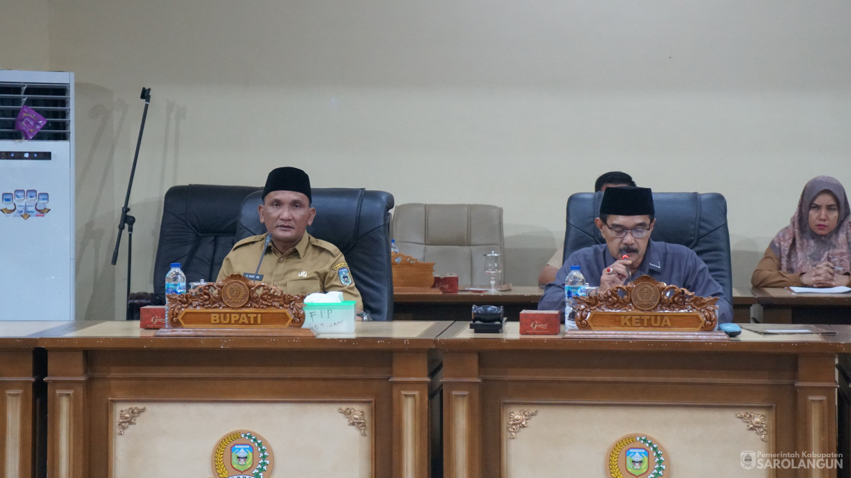 22 Juli 2025 - Kegiatan Rapat Paripurna Tingkat 1 Tahap 1