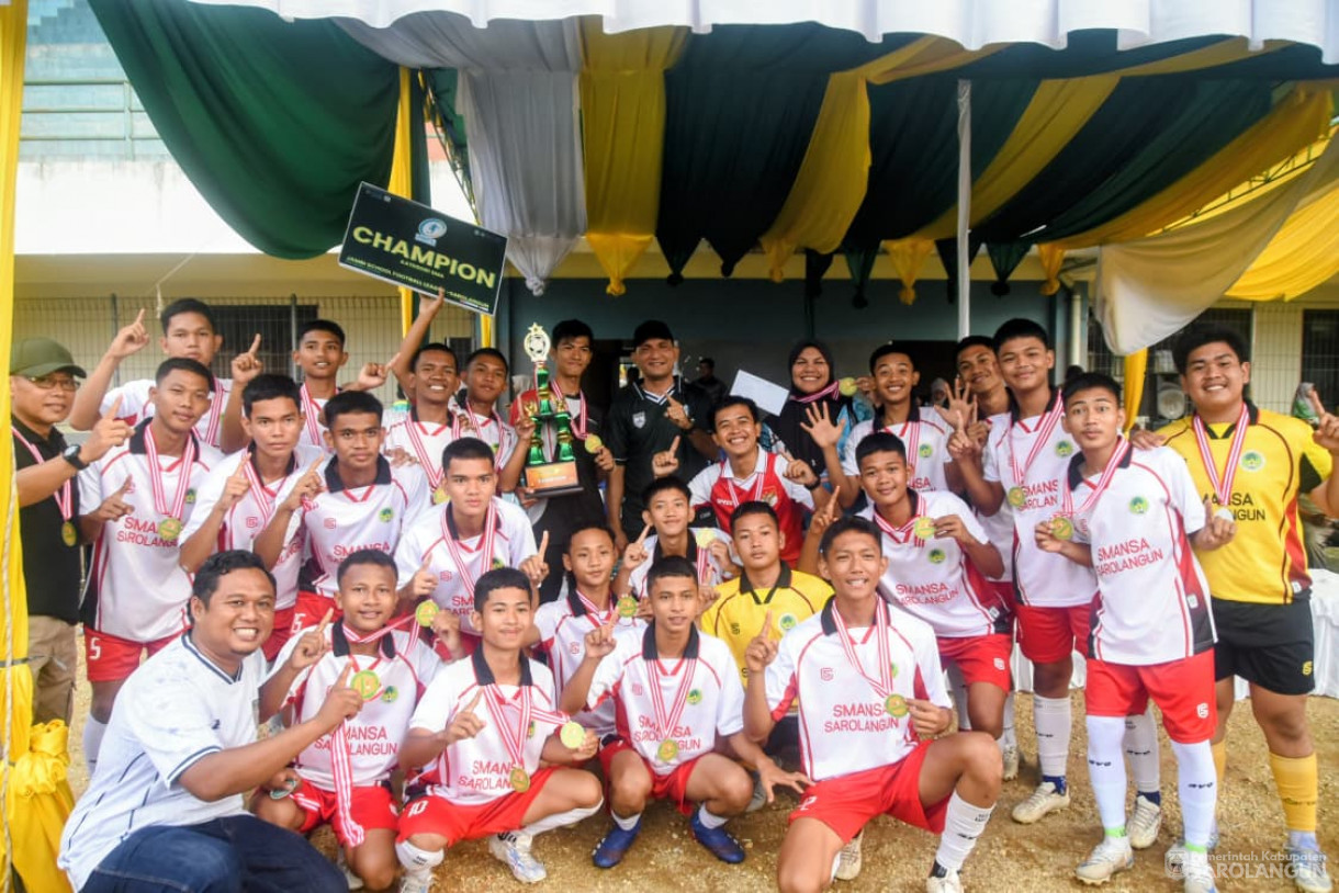 4 Desember 2025 Penutupan Liga Pelajar di GOR Sport Center Sarolangun