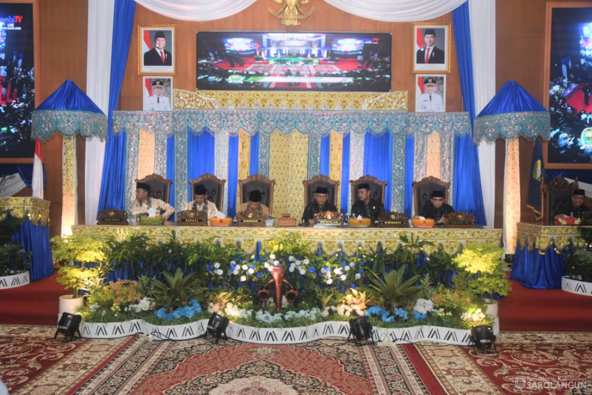 22 Oktober 2025 Rapat Paripurna HUT Kabupaten Muaro Jambi