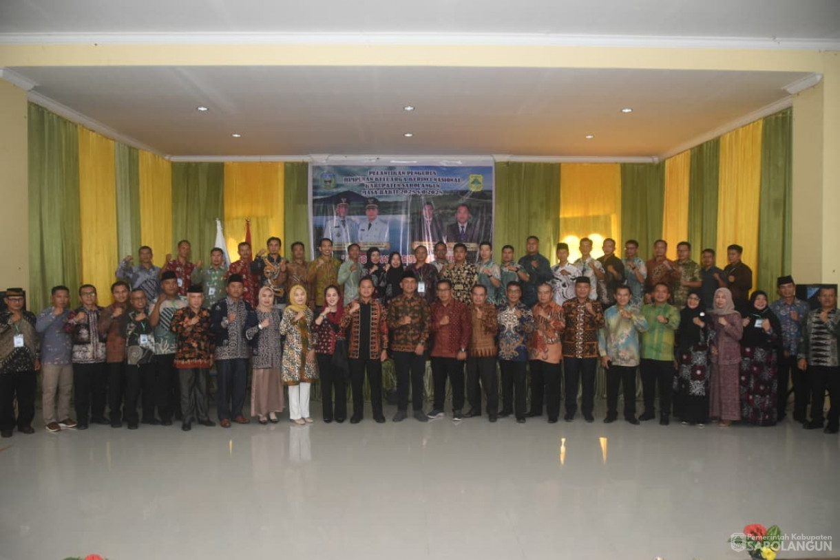Pelantikan Pengurus Himpunan Keluarga Kerinci Nasional Kabupaten Sarolangun Masa Bakti 2025 sd 2028 di Gedung LPTQ Sarolangun