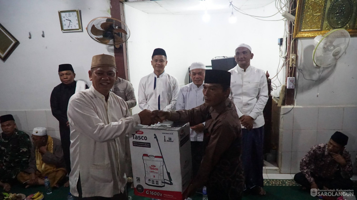 27 Februari 2026&nbsp;Safari Ramadhan dilanjutkan Penyerahan Bantuan kepada Masyarakat di Dusun Sekaladi Kecamatan Batang Asai