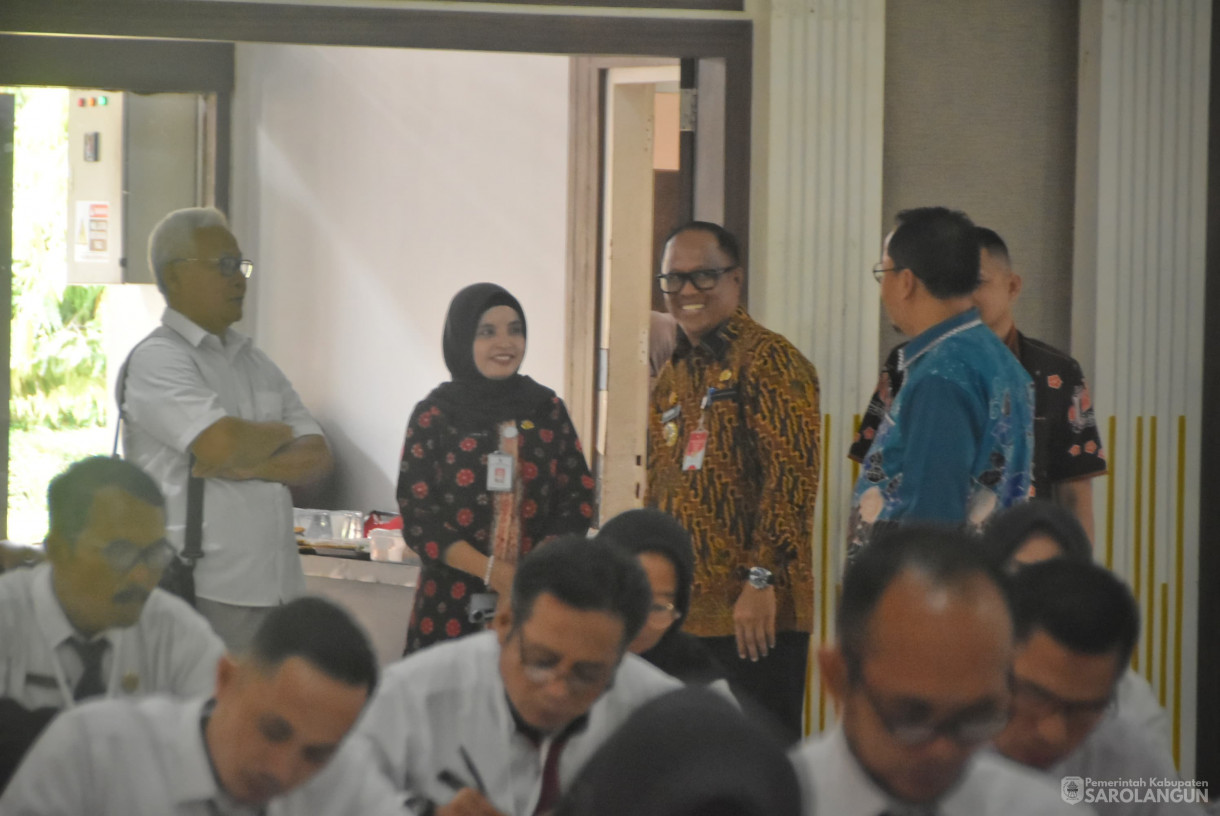 25 Oktober 2024 - Monitoring Pelaksanaan Assessment Penulisan Makalah Jabatan Pimpinan Tinggi Pratama, Bertempat di Gedung Aula BPKSDM Provinsi Jambi&nbsp;