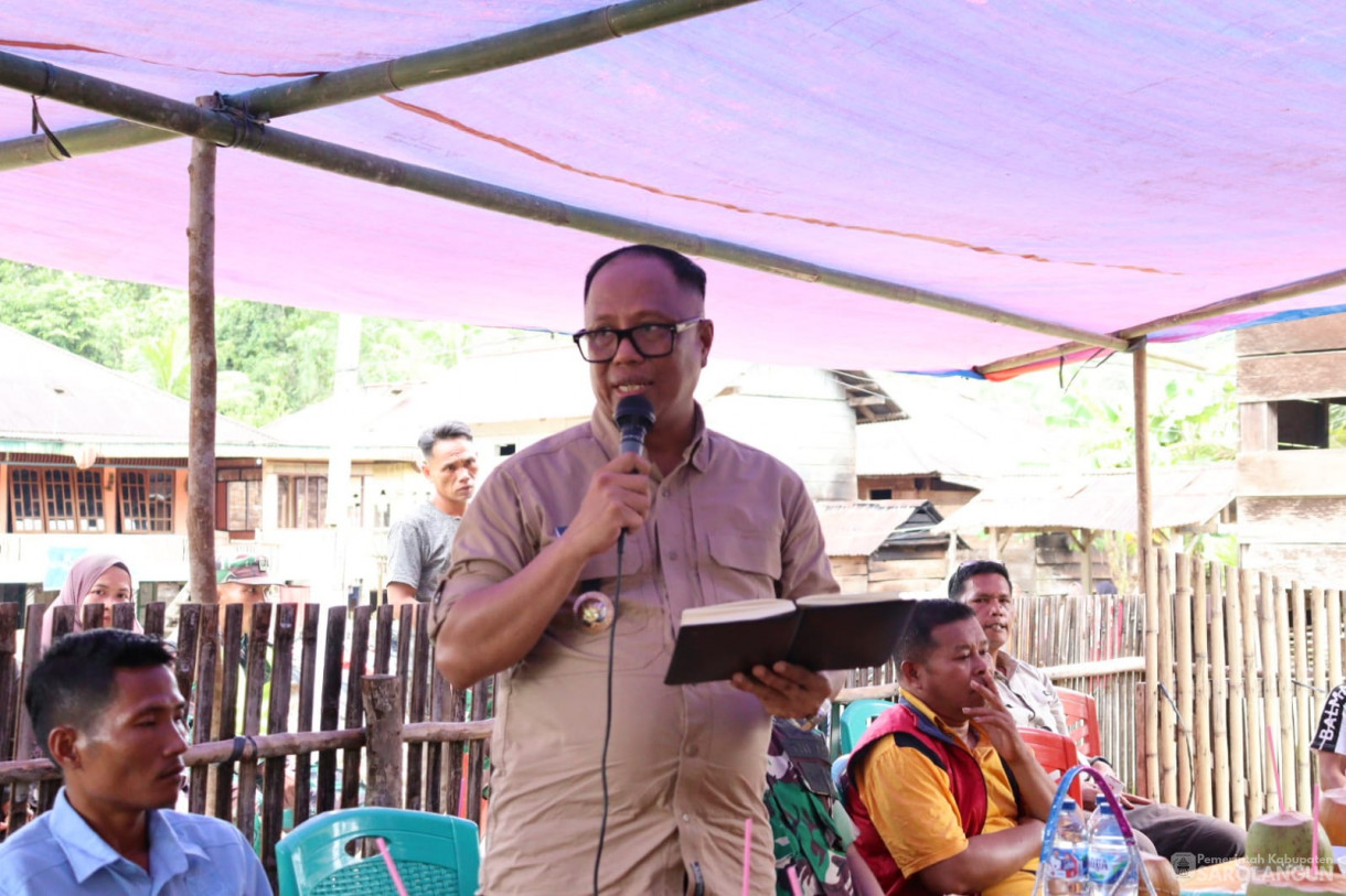 1 Desember 2024 - Kunjungan Kerja di Desa Sekeladi Kecamatan Batang Asai 