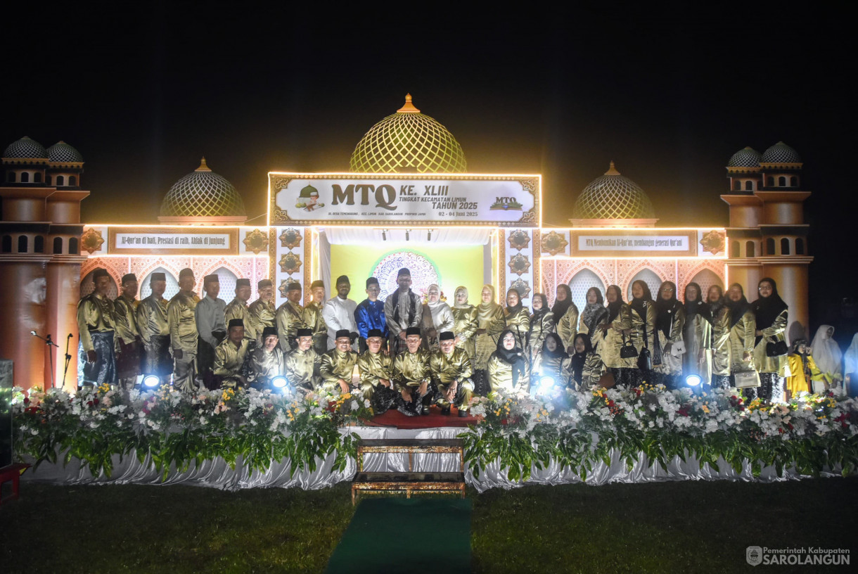 3 Juni 2025 -&nbsp;Pembukaan MTQ Tingkat Kecamatan Limun