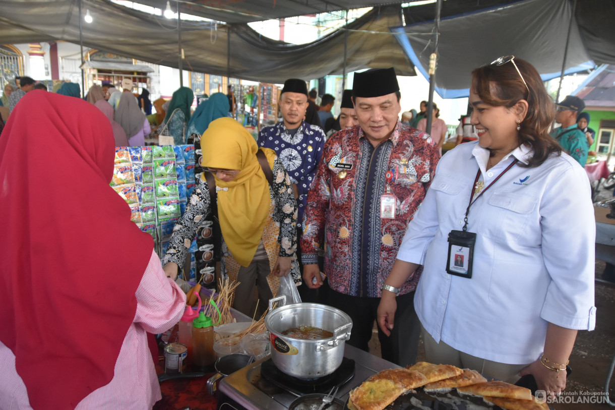 21 Maret 2024 - Sidak Takjil Bersama Bpom Provinsi Jambi Di Pasar Bedug Samping Masjid Al Muhajirin Singkut