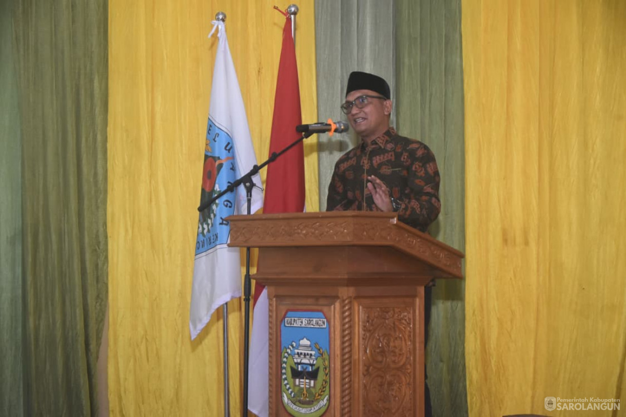 Pelantikan Pengurus Himpunan Keluarga Kerinci Nasional Kabupaten Sarolangun Masa Bakti 2025 sd 2028 di Gedung LPTQ Sarolangun