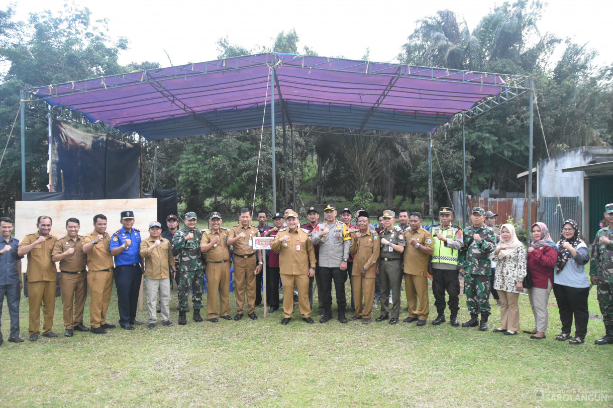 12 Februari 2024  - Meninjau Tps Beberapa Desa Di Kecamatan Pelawan