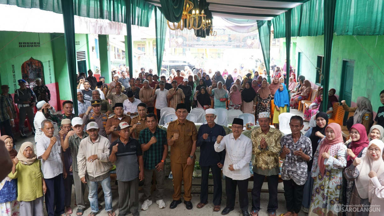 10 Februari 2026 Berbagi Sembako Ramadhan oleh Persatuan Keluarga Besar Kampar Sarolangun bertempat di Madrasah Al Mukarramah Sarolangun