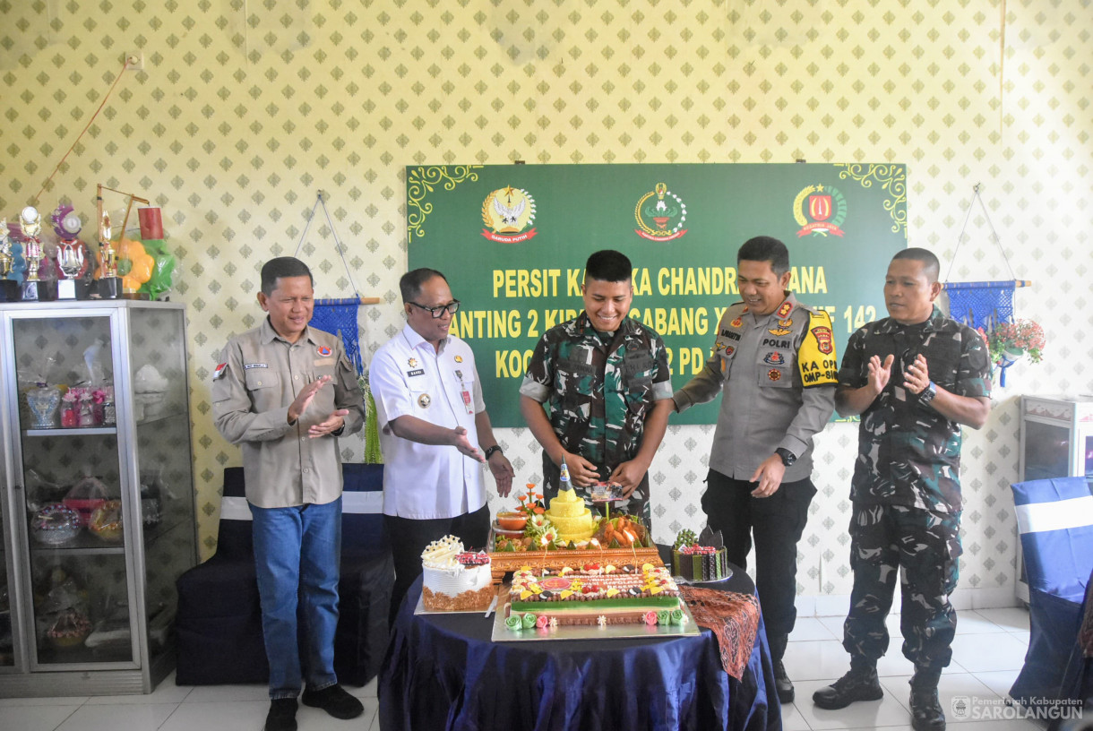 5 Oktober 2024 -&nbsp;Perayaan HUT TNI Ke 79, Bertempat di Kompi Senapan A Yonif 147KJ Sarolangun