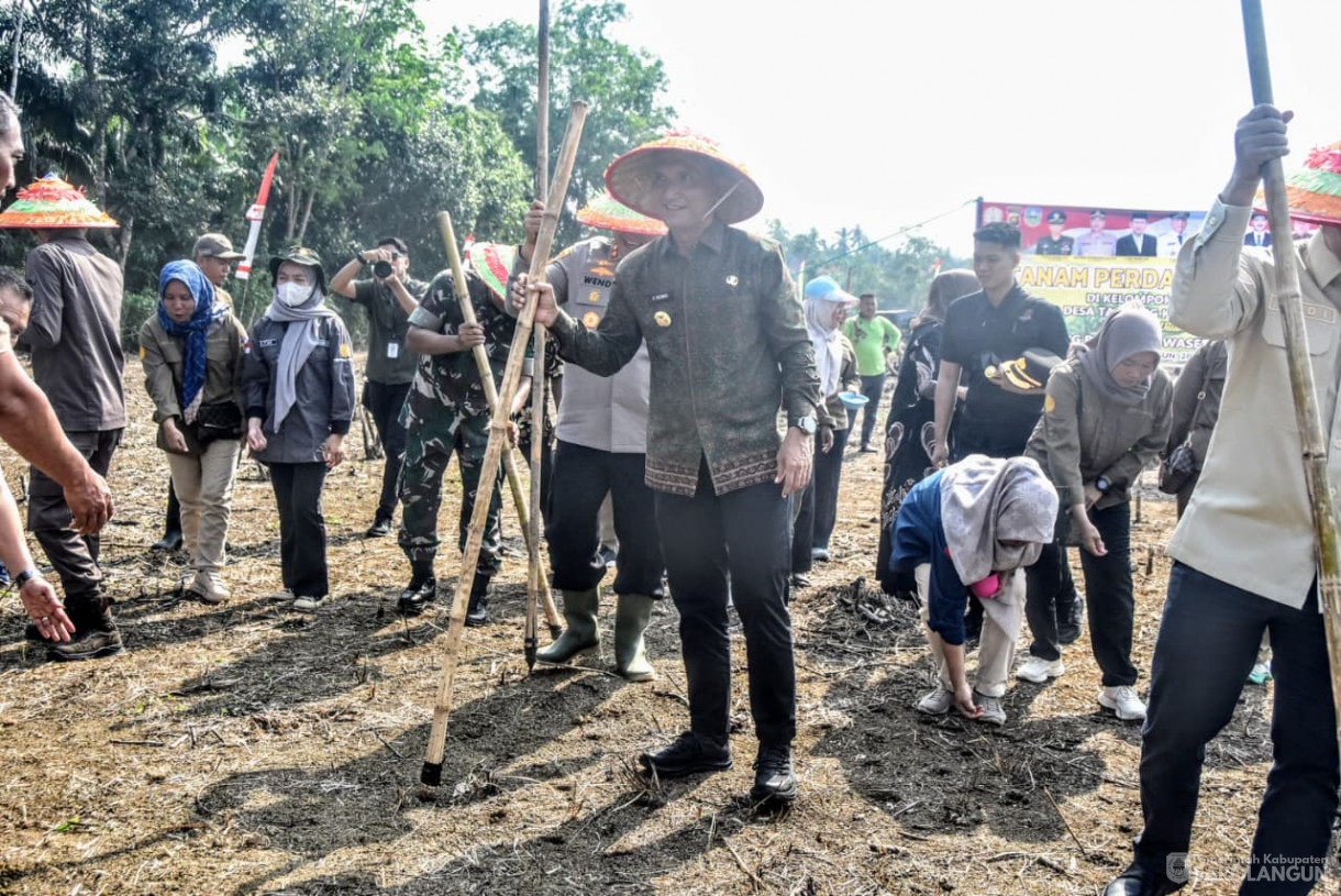 28 Agustus 2025&nbsp; &nbsp;Panen Perdana Padi Ladang Kelompok Tani Renah Mutu Desa Tanjung Kecamatan Bathin VIII
