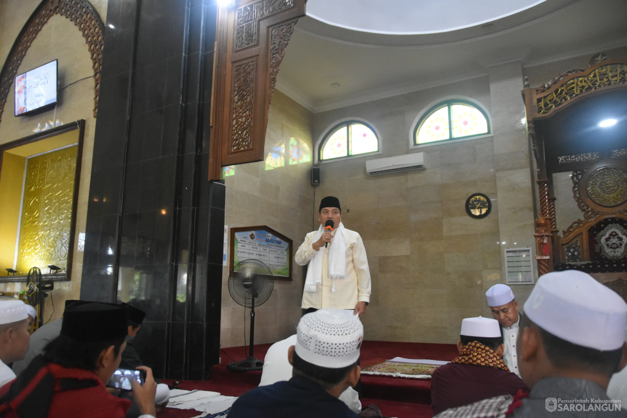 10 April 2024 - Melaksanakan Sholat Idul Fitri Di Masjid Assulthon Kabupaten Sarolangun