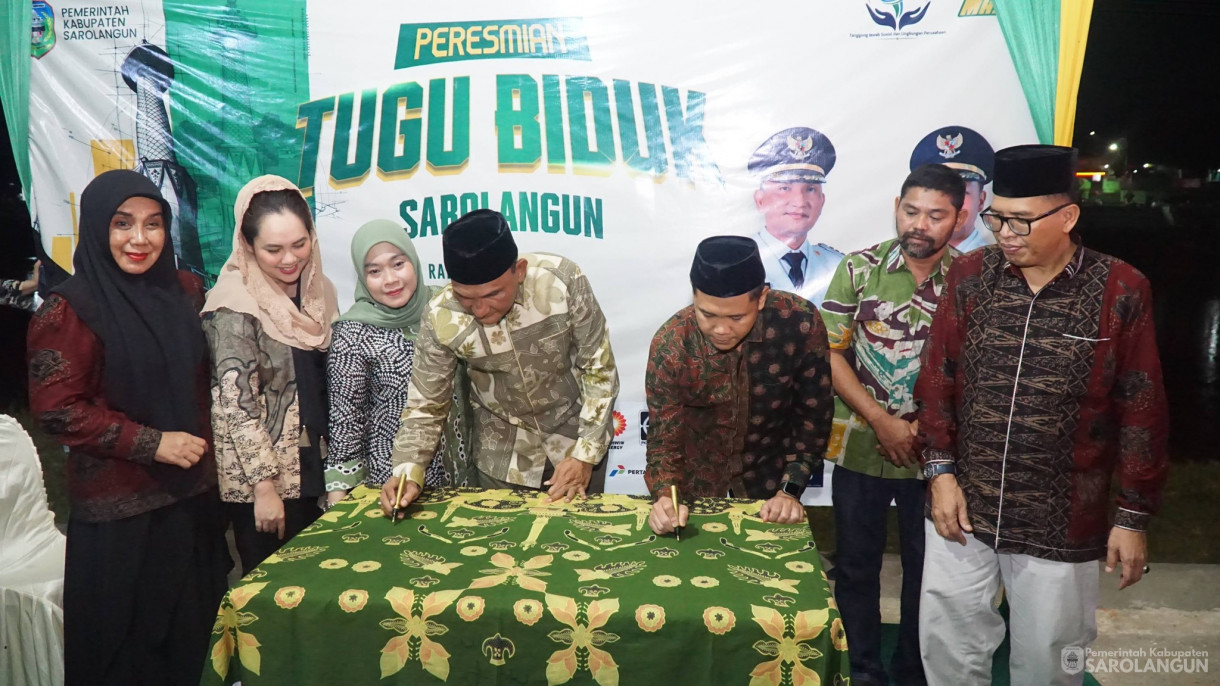 3 Maret 2026&nbsp;Peresmian Tugu Biduk Sarolangun