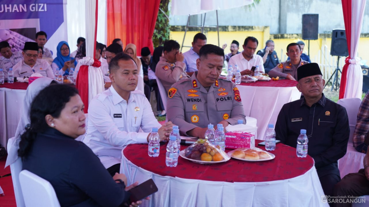 6 Agustus 2025 - Kegiatan Ground Breaking dan Launching Satuan Pelayanan Pemenuhan Gizi Polres Sarolangun SPPG Polres Sarolangun di Bertempat Kantor Camat Singkut