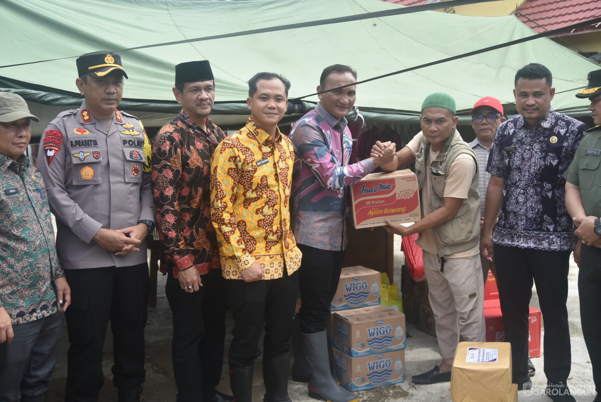 6 Maret 2025 -&nbsp;Peninjauan Lokasi Banjir dan Penyerahan Bantuan Bagi Korban Terdampak Banjir di Kecamatan Pauh
