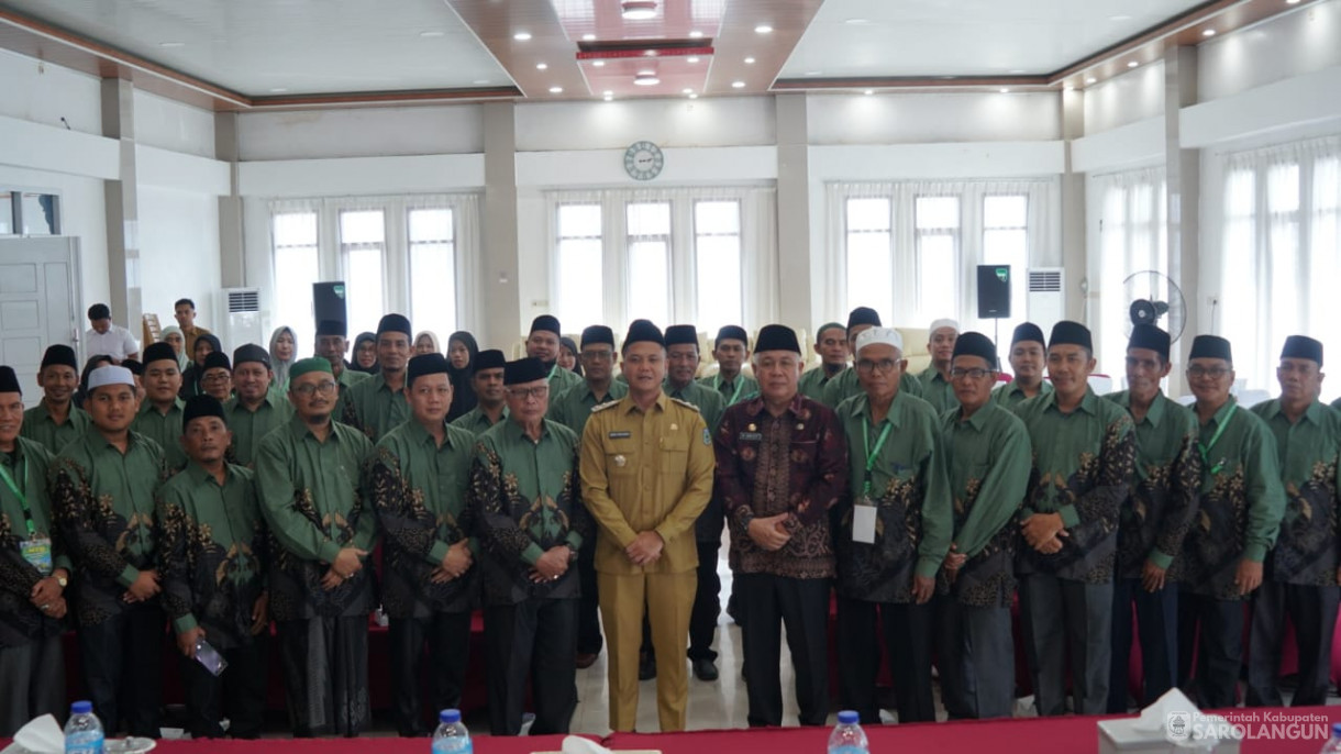 30 Juni 2025 - Pelantikan Dewan Hakim pada pagelaran MTQ Tingkat Kabupaten Sa