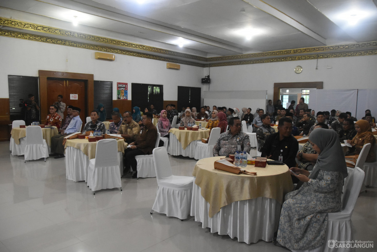 11 Juli 2024 -&nbsp;Musrenbang Rencana Pembangunan Jangka Panjang Daerah, Bertempat di Aula Bappeda Sarolangun