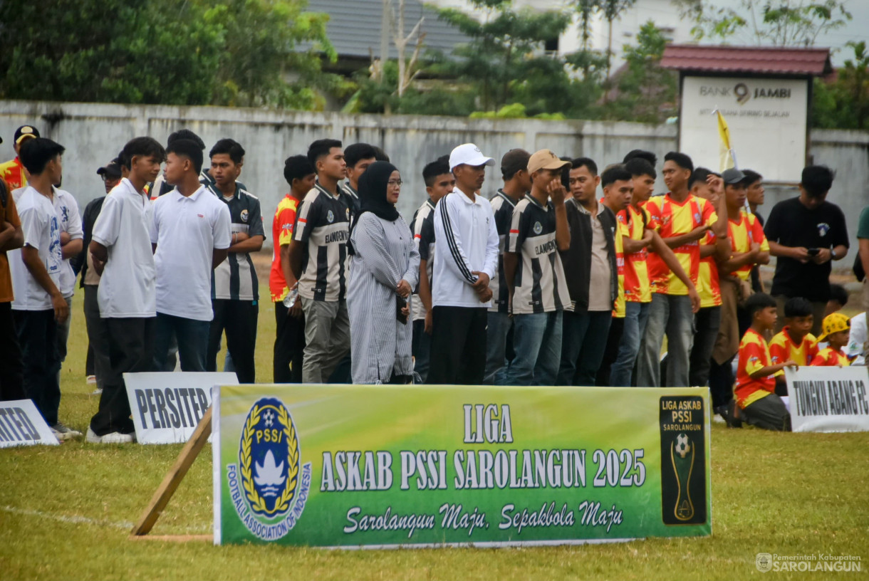 5 Juli 2025 - Bupati Sarolangun Hurmin Buka Liga Askab PSSI Sarolangun Ke IV Tahun 2025 Sekaligus Perebutan Piala Kapolres Cup Pertama&nbsp;